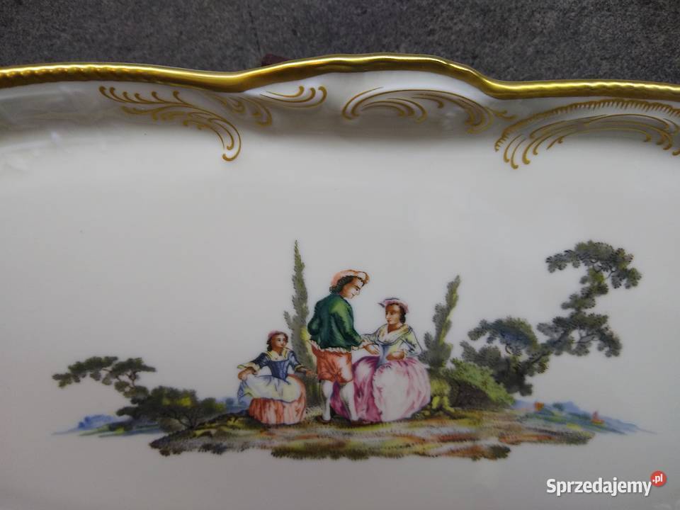 Półmisek królewski Rosenthal Hoeroldt Arkadien Kalisz