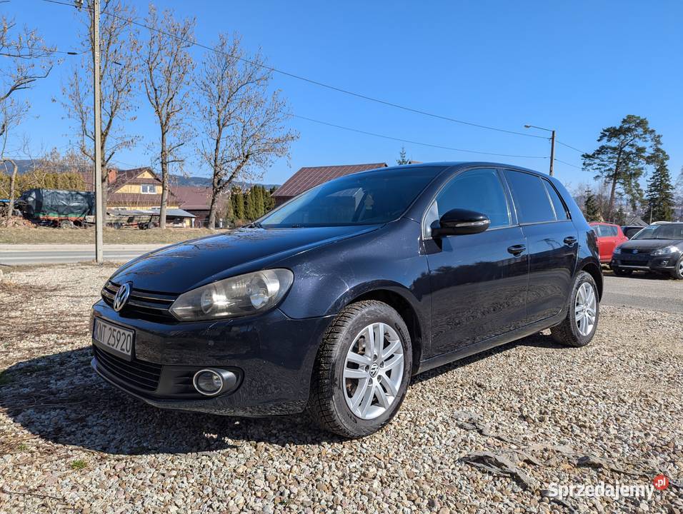 Volkswagen Golf VI 16 TDI 105 Highline 2010 manualna Nowy Targ