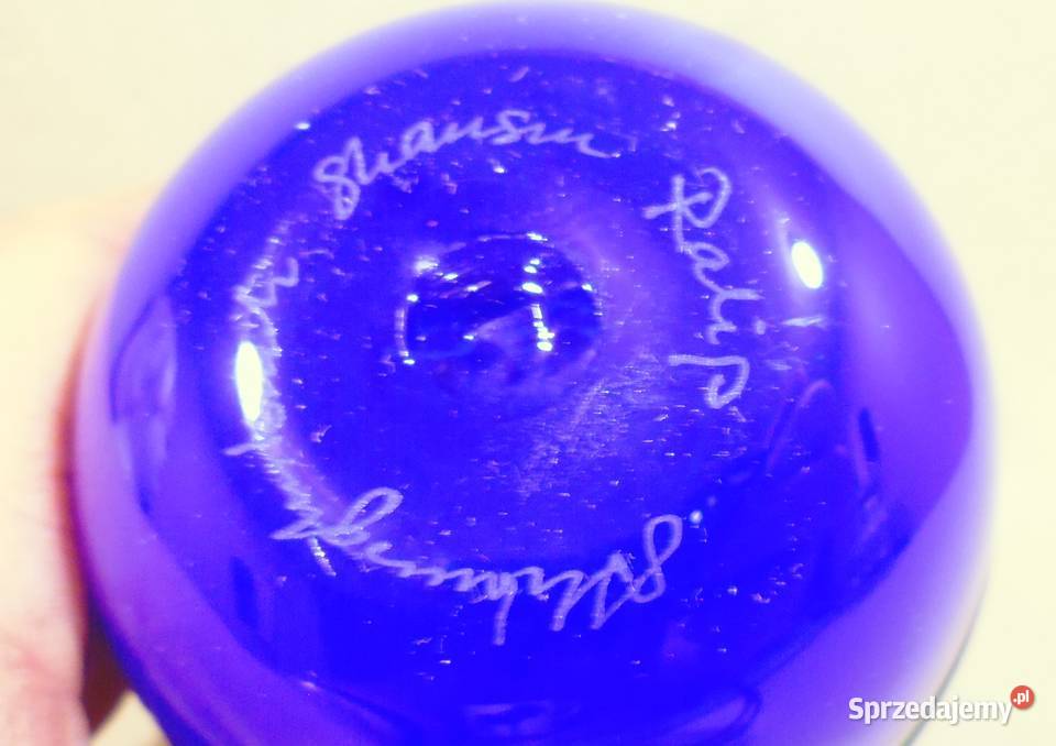 Wazon Szkło Barwione Karin Hammar Stockholm Katowice