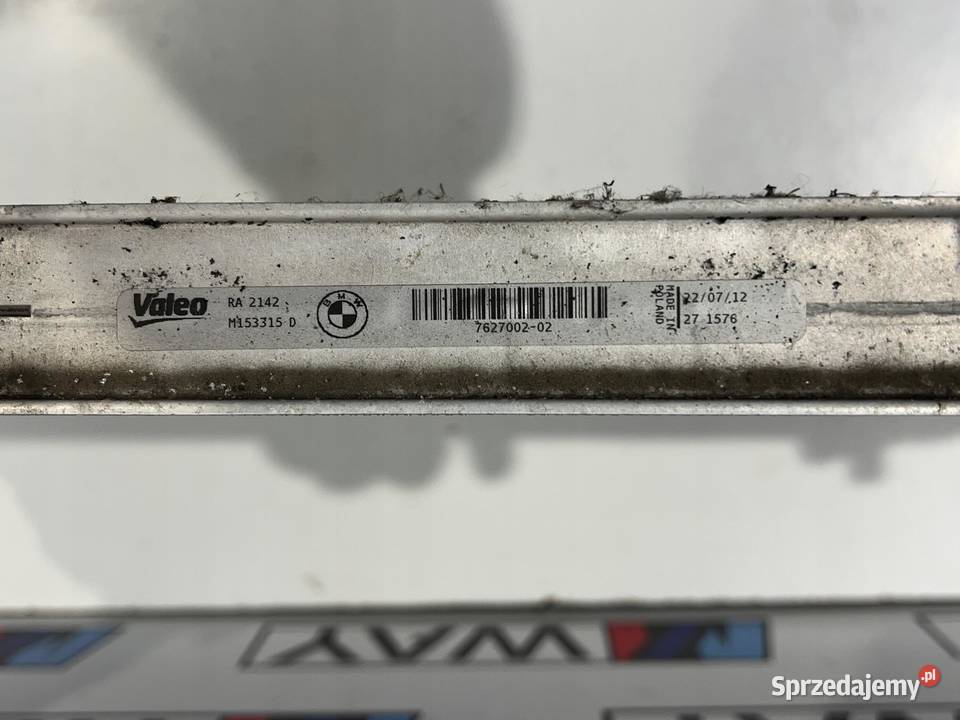 BMW F10 F11 528i N20 CHŁODNICA WODY MANUAL Chłodnie wody