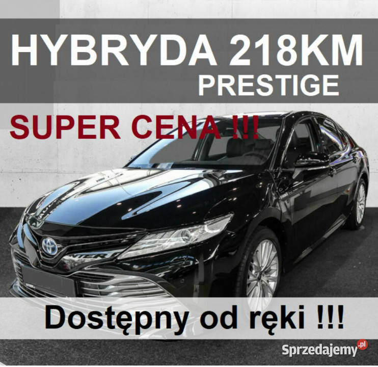 Toyota Camry Prestige Hybryda 218KM Tempomat adaptacyjny Ka…