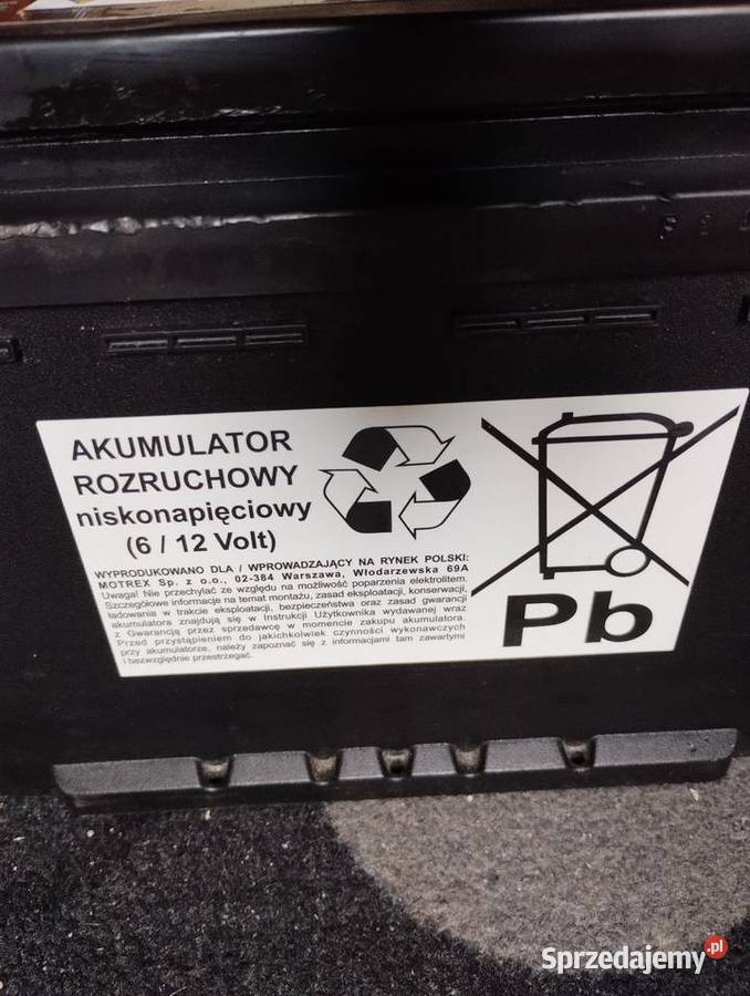 Akumulator samochodowy 12v 55Ah Bydgoszcz