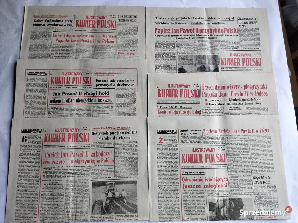 Ilustrowany Kurier Polski z 1979r i z 1981r