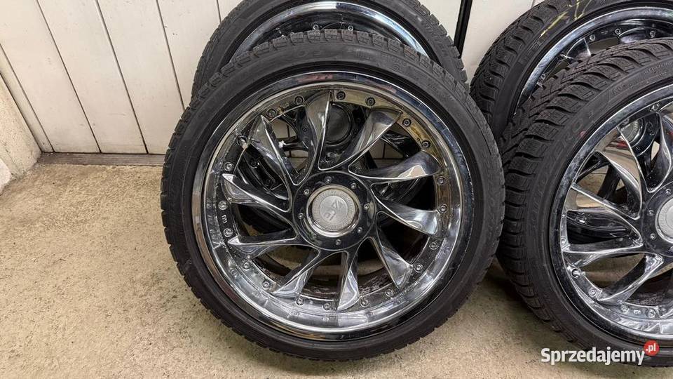 Chromowane Felgi 18 ACE Turbo 5x112 5x110 Zimowe łódzkie Rowy sprzedam