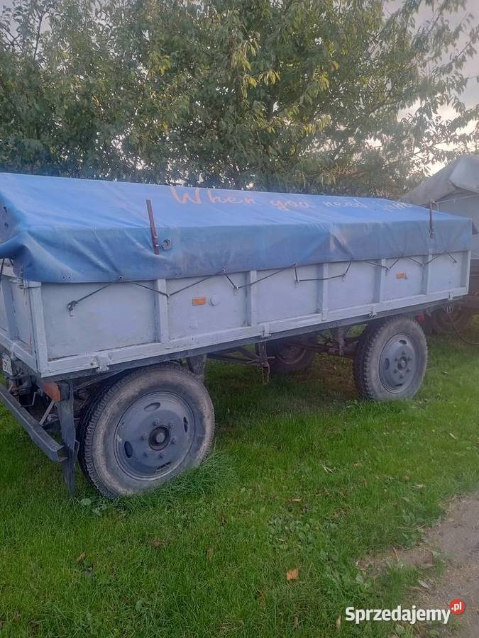 Przyczepa sztywna D35 Burtowe i plandeki podkarpackie Albigowa