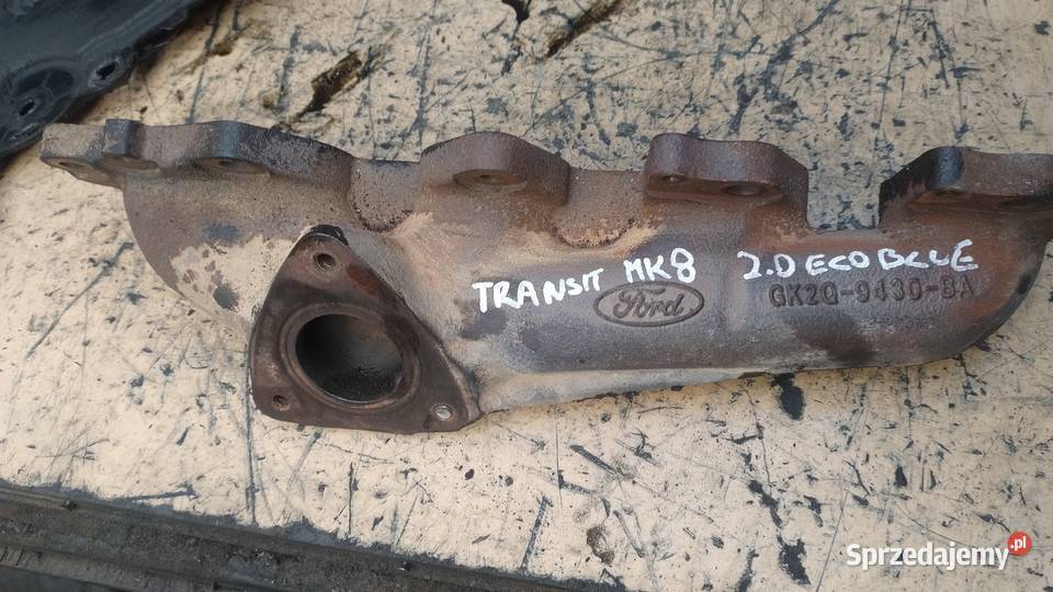 FORD TRANSIT MK8 20 TDCI kolektor wydechowy dostawcze Kielce