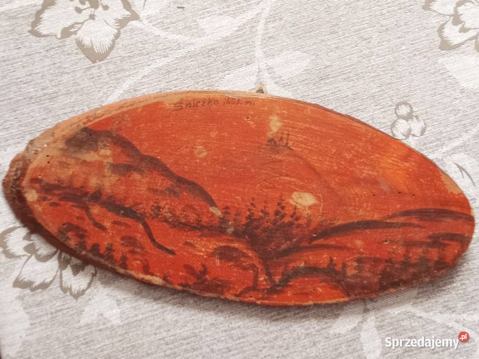 Stary Obraz na desce Śnieżka Pozostałe Świdnica sprzedam