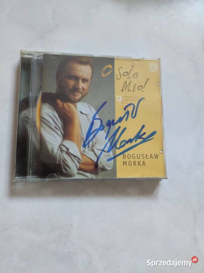 O Sole Mio Morka Bogusław CD z autografem nowa świętokrzyskie Kielce