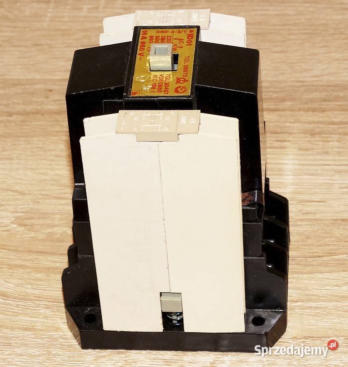 Stycznik mocy ID 01 firmy EAW 16 A 660 V 50 Hz z Gliwice