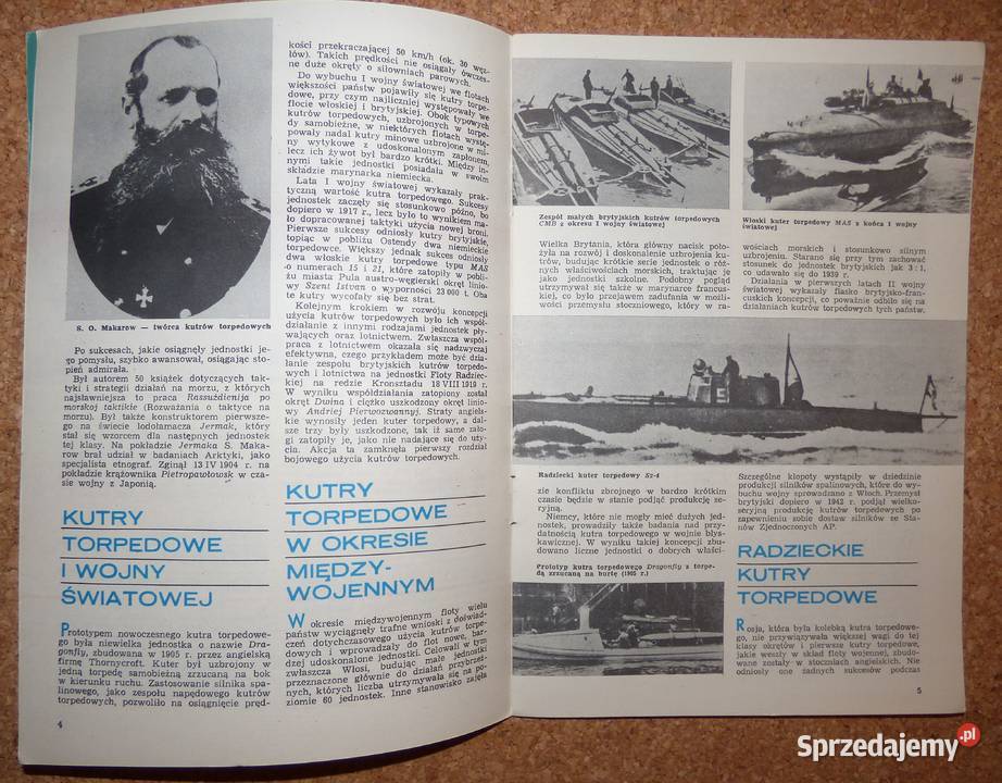 W Kowalski Kuter torpedowy G5 Warszawa