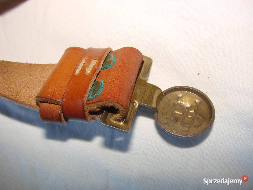 ZHP skórzany pas harcerski PRL Pruszcz Gdański sprzedam