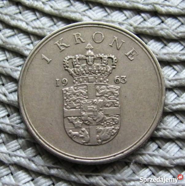 Dania 1 Korona 1963r Kalisz sprzedam