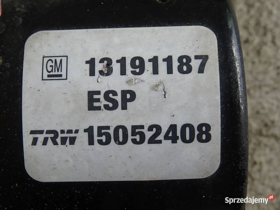 Pompa sterownik ABS do Vectra C Signum OPC 28 V6