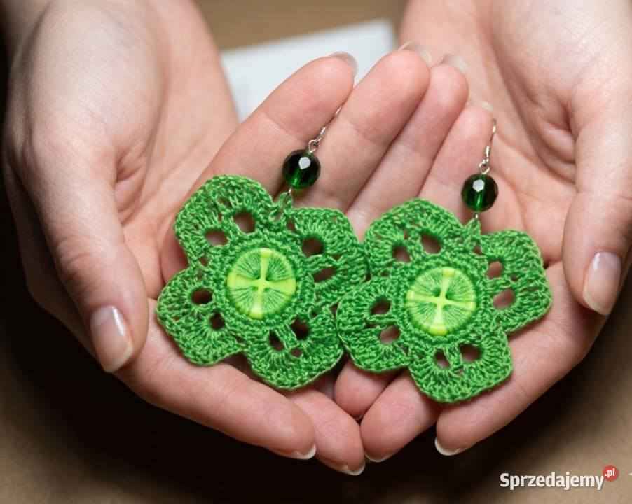 Szydełkowy jubilerkończynki na szczęście Sochaczew