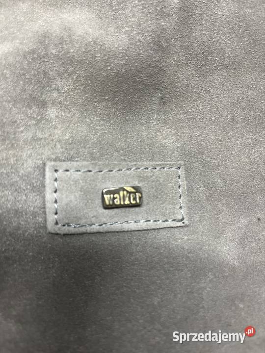 Minimalistyczna Torba Shopper Zamszowa Walker Poznań