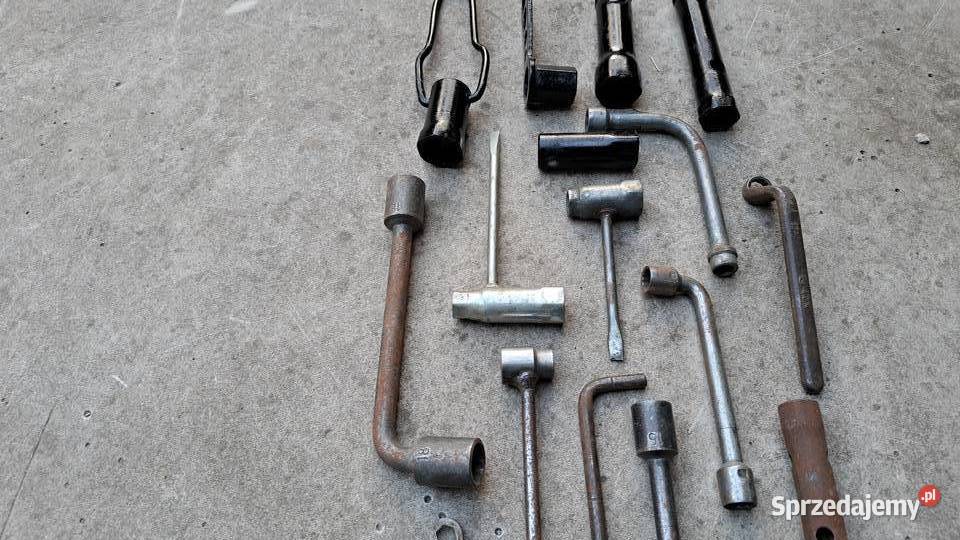 klucze samochodowe motocyklowe PRL