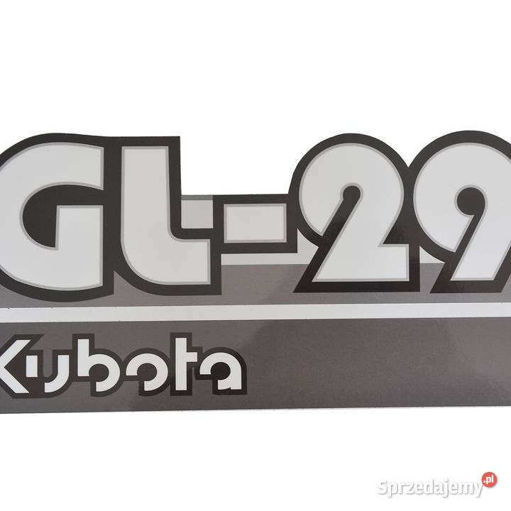 Naklejki Kubota GL29 Tajęcina