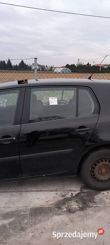 DRZWI LEWE TYŁ VOLKSWAGEN GOLF V L041 osobowe kujawsko-pomorskie Lipno sprzedam