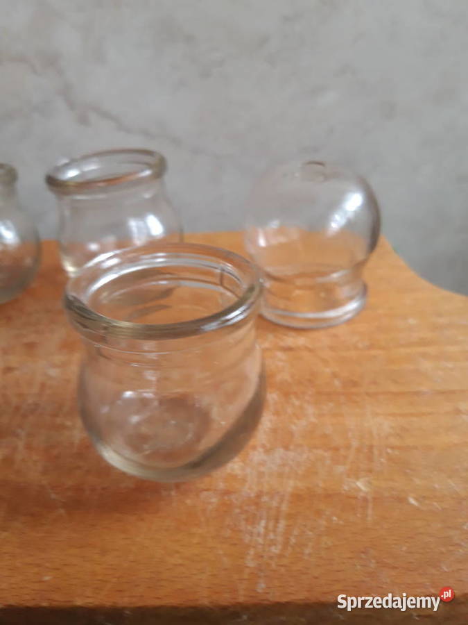 stare bańki lekarskie ogniowe mini wazoniki 7 mazowieckie Warszawa