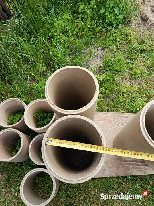 Komin systemowy rury ceramiczne pustaki Bałdowice sprzedam