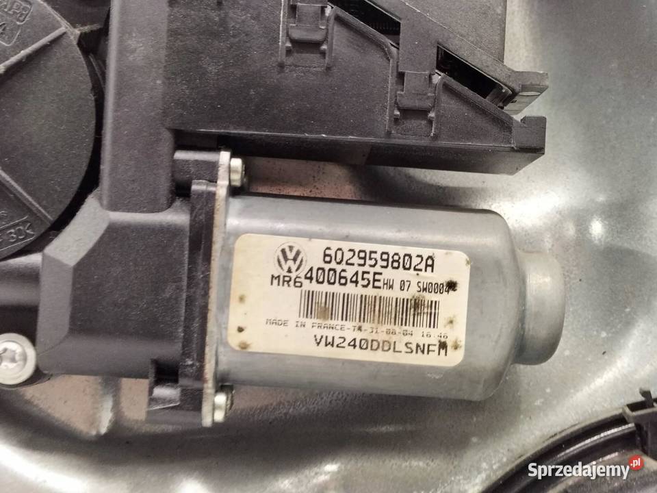 MECHANIZM SZYBY LEWY PRZÓD 6Q2959802A VW świętokrzyskie sprzedam