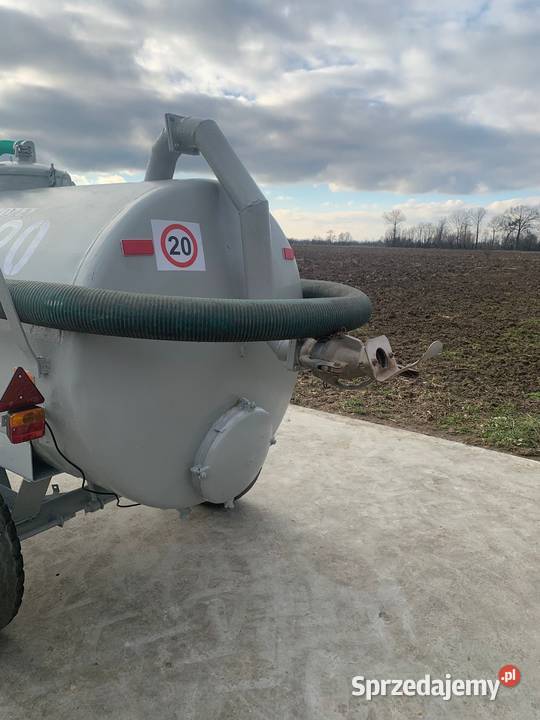 Beczkowóz beczka asenizacyjna 2000 L Meprozet PN małopolskie Dąbrowa Tarnowska