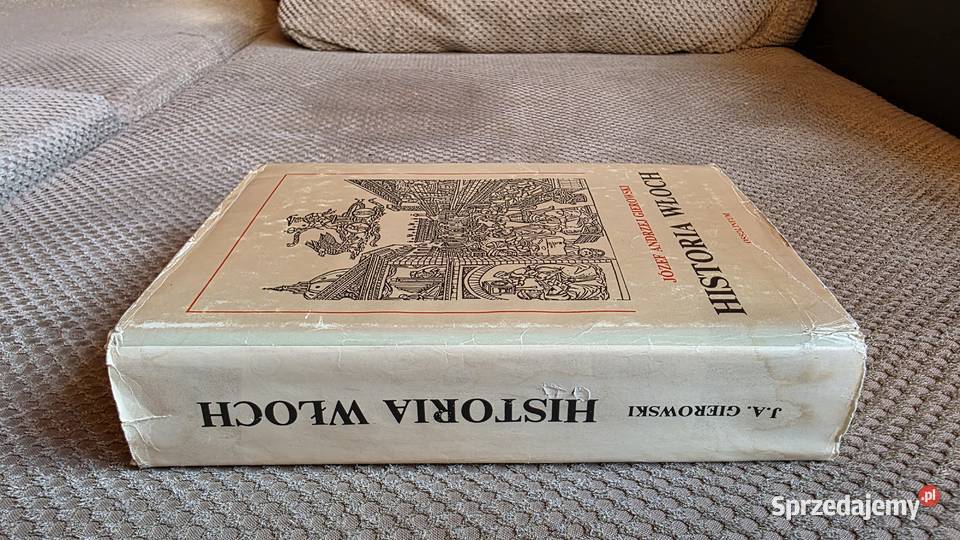 Historia Włoch Józef Andrzej Gierowski Kraków sprzedam