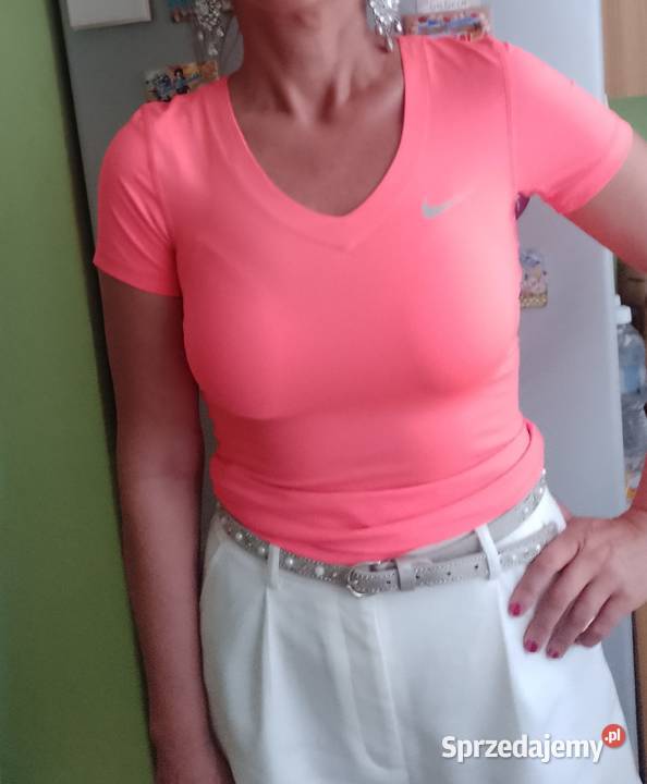 36S NIKE Neonowa bluzka Top fitness z Londynu Kraków