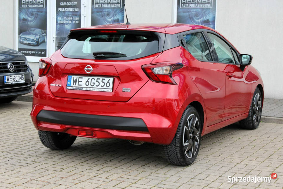 Nissan Micra FV23 Gwarancja SalonPL 92 Tempomat światła do jazdy dziennej Sokołów sprzedam