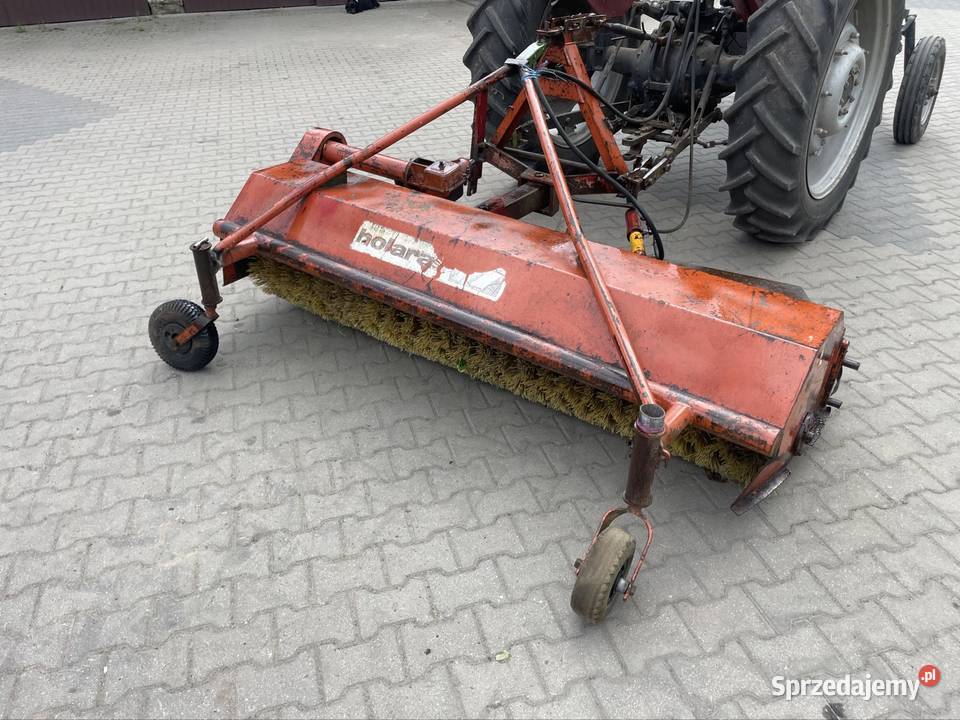 Zamiatarka ciągnikowa wom Rolnictwo łódzkie