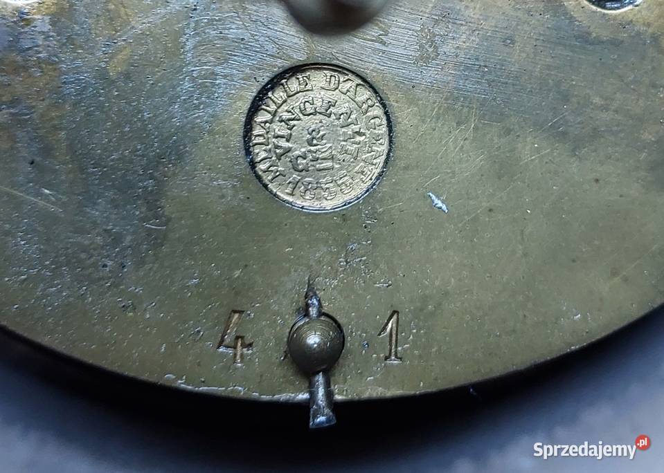 Stary zegar kominkowy Vincenti Cie kandelabry Antyki, Sztuka, Kolekcje Tczew