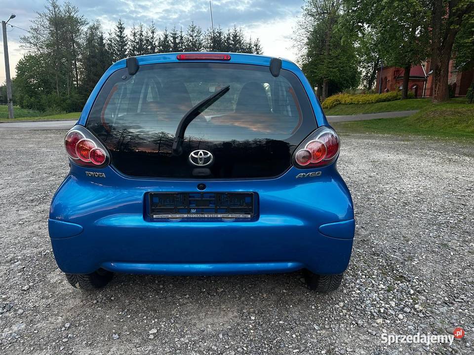 PIĘKNA TOYOTA AYGO 10 BENZYNA 68 2009r NISKIE Aygo małopolskie Łękawica