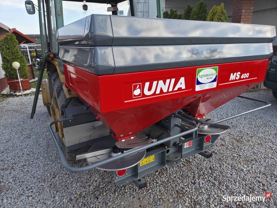 Nowy rozsiewacz nawozu Unia Brzeg ms700