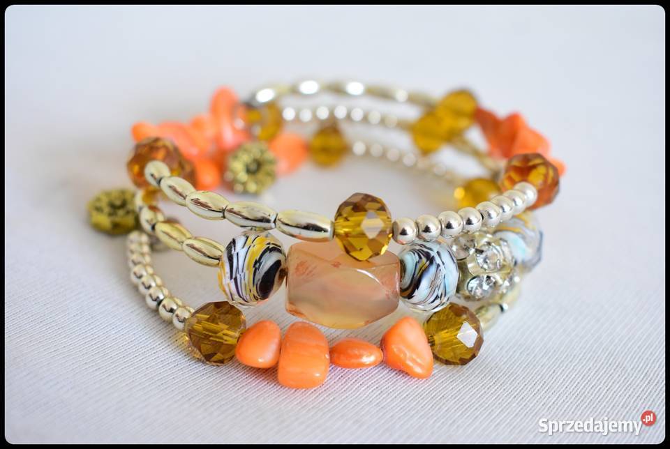 Kolorowa elastyczna bransoletka Pozostałe sprzedam