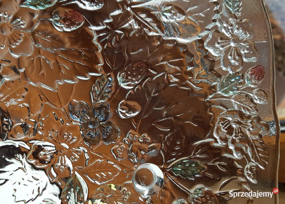 Patera Poziomki Strawberry na nóżkach kolorowe Dąbrowa Górnicza