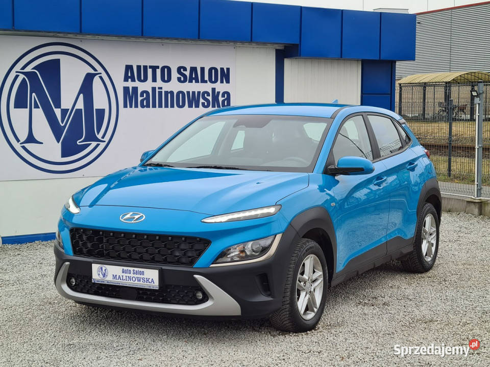 Hyundai Kona Navi Kamera Asystent Pasa Radar Led Wągrowiec