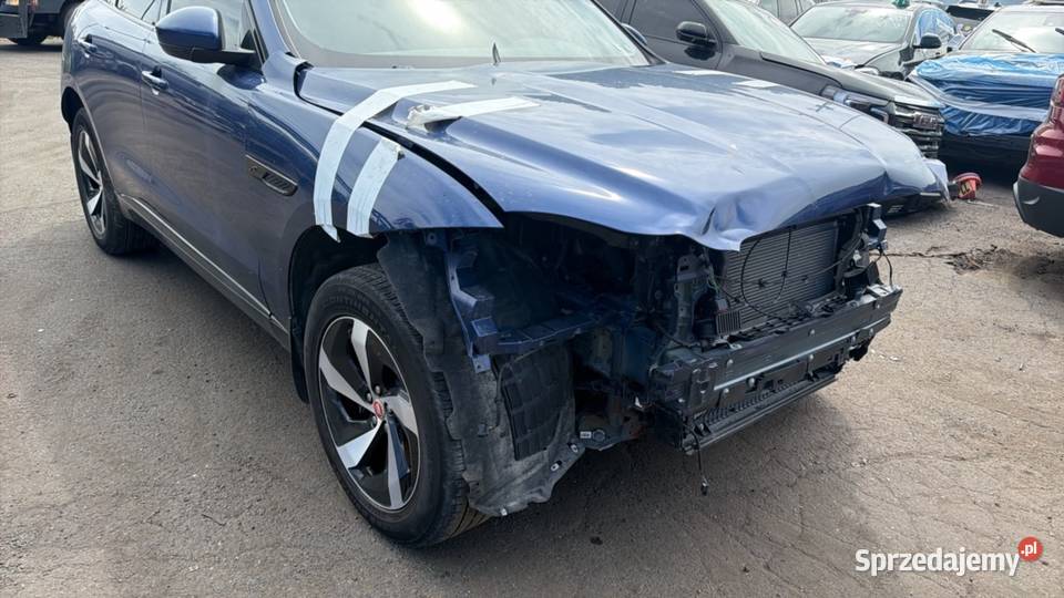 Jaguar Fpace w drodze do EU tempomat F-Pace Warszawa