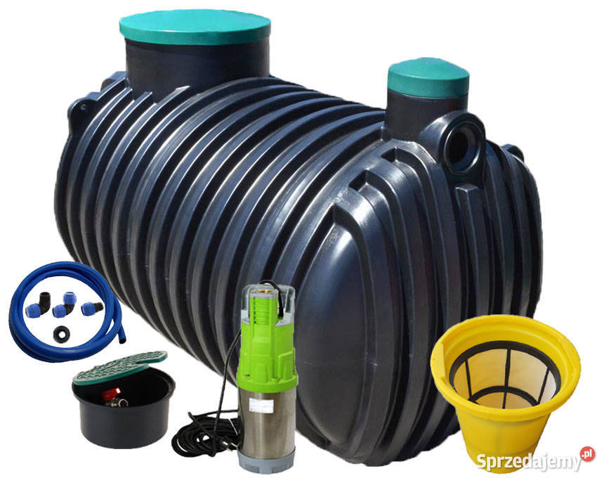 ZBIORNIK NA DESZCZÓWKĘ 4000L Zestaw z Pompą AUTO dolnośląskie Wrocław