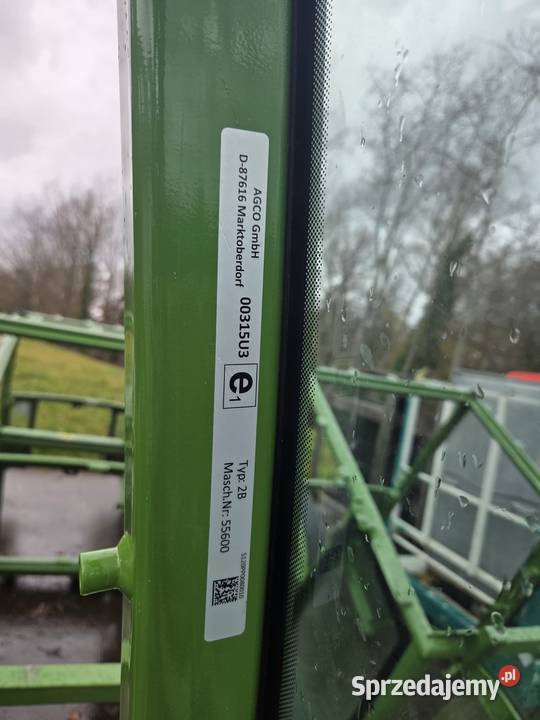 KABINA FENDT 211 Vario 00315U3 wielkopolskie Ostrów Wielkopolski