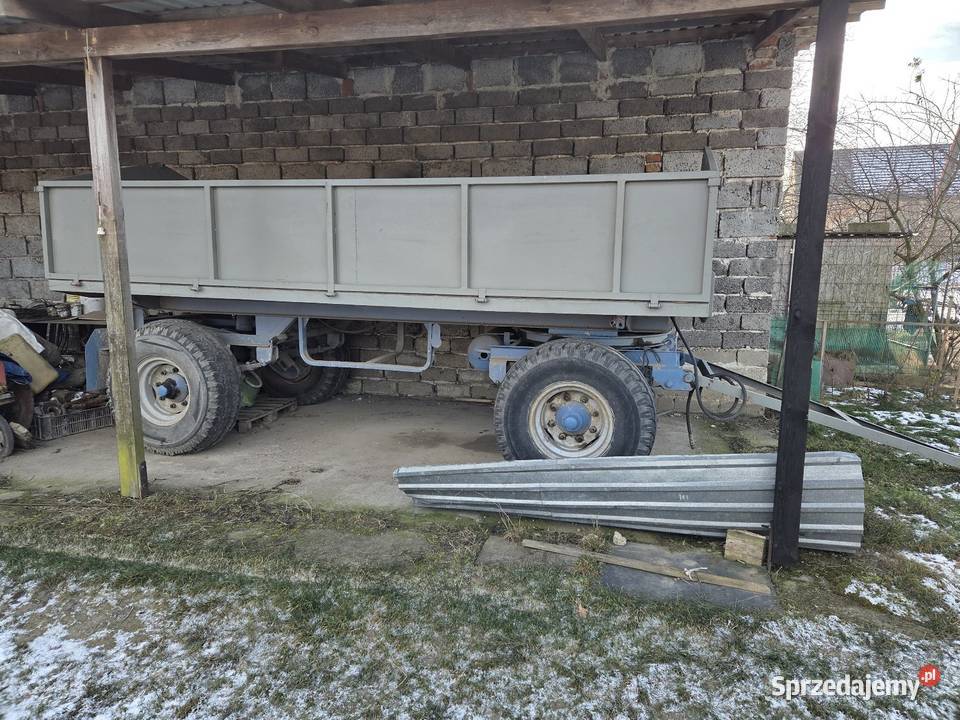 Przyczepa czeska wywrotka 6 ton nieuszkodzony Łambinowice sprzedam