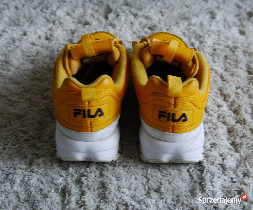 Fila Orange świetne musztardowe buty 375 Wrocław