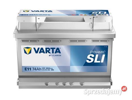 Akumulator 74Ah VARTA Blue E11 12V 12V 680A Akumulatory mazowieckie Płock