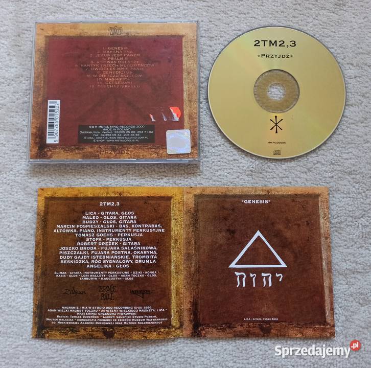 Płyta CD Przyjdź 2TM23 2000 religijna Radzyń Podlaski sprzedam