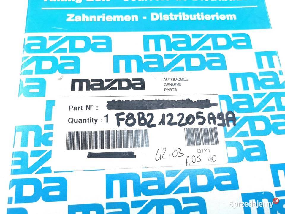 PASEK ROZRZĄDU MAZDA 626 III 16 18 F8B212205A9A