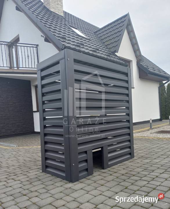 Osłona pompy ciepła 110x50x150 antracyt ID489 śląskie Jastrzębie-Zdrój
