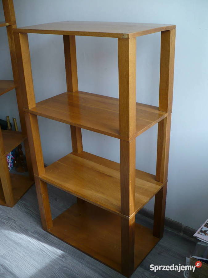 Regały dębowe 2 sztuki Puszczykowo