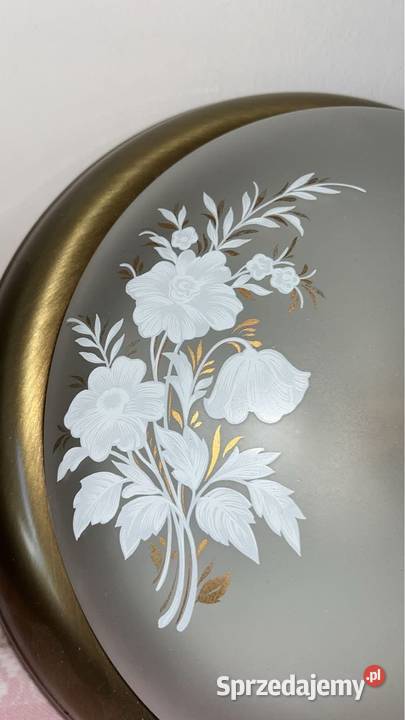 Lampa lampion kinkiet Piękne mleczne szkło z Kinkiety Gdańsk