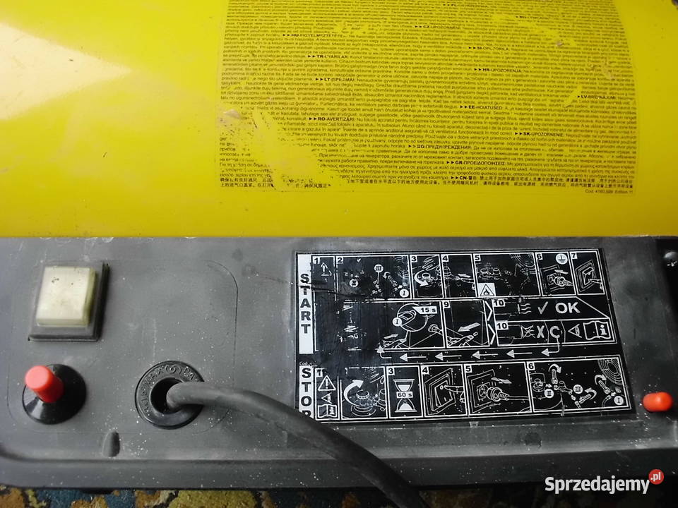 Dawca czesci Dmuchawa Nagrzewnica gazowa master Gdańsk