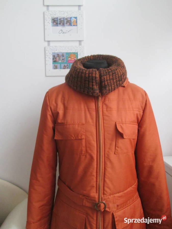 Długa Kurtka Damska Płaszcz 2W1 Odpinana M dolnośląskie Bogatynia