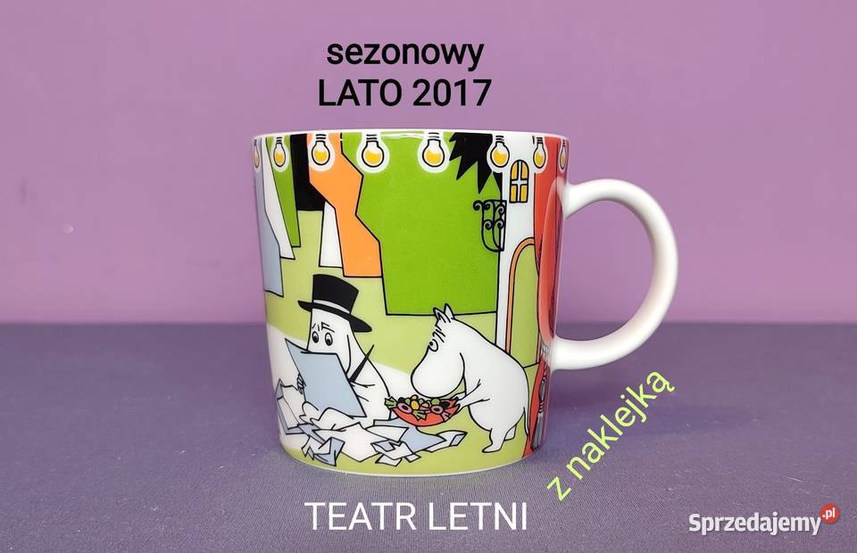 Muminki KUBEK Moomin Arabia Finland LATO 2017 Jasień